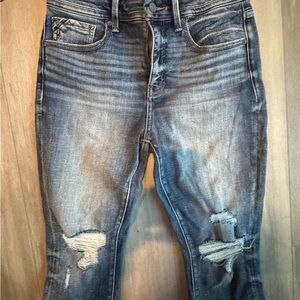 Distressed Blue JeansBuckle Black Distressed Jeans
